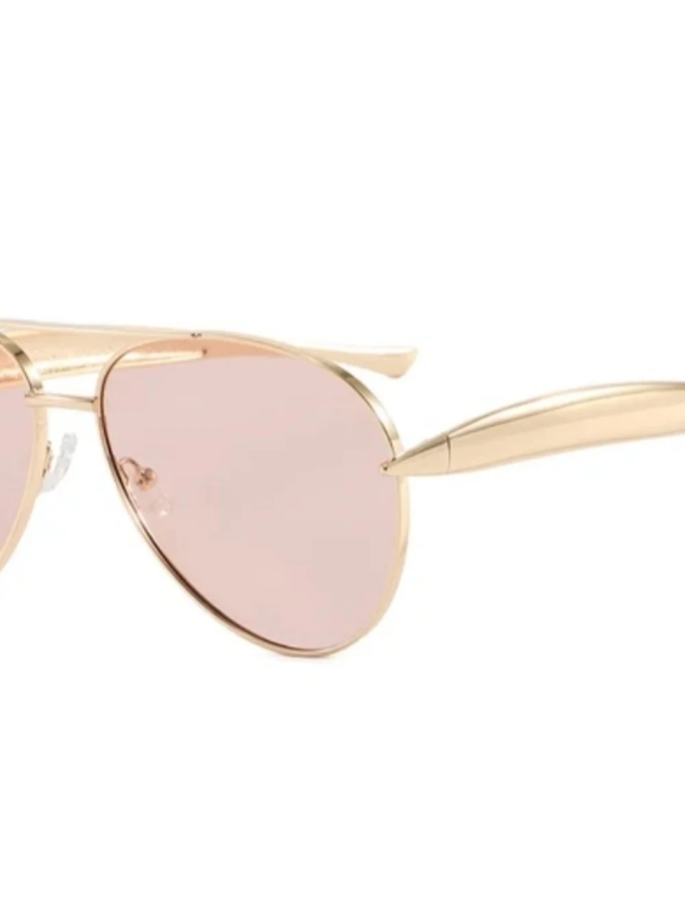 Luxury Aviator Sunglasses Gradient Lenses